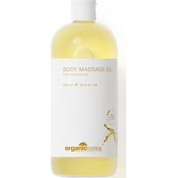 Masážní přípravek Organic Series 500 ml přírodní masážní olej na tělo