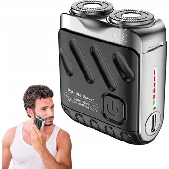 Holicí strojek MASZYNKA DO GOLENIA GOLARKA ELEKTRICKÝ CESTOVNÍ USB VÝKONNÝ VODĚODOLNÝ