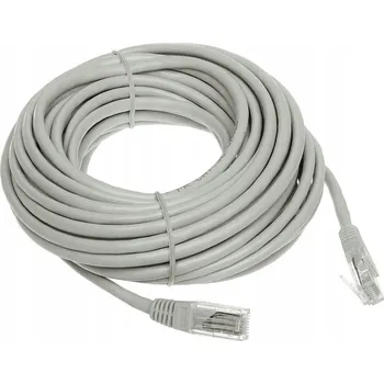 Síťový kabel Patchcord Conotech U/UTP 5e RJ45 / RJ45 50 m bílý