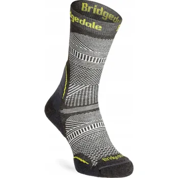Pánské ponožky Ponožky Bridgedale Hike UL T2 Coolmax Performance Boot - grafitové 40-43