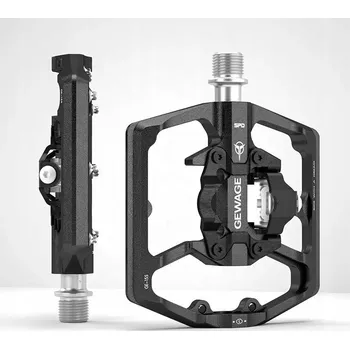 Pedál na kolo Platformové pedály Gewage GE155 černé