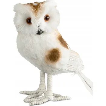 Vánoční dekorace VÁNOČNÍ DEKORACE 2 KS K DEKORACI NA VÁNOČNÍ STROMEČEK 412 13x10x20 BÍLÁ