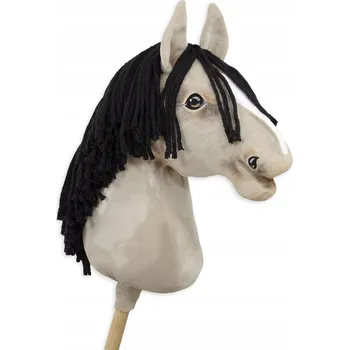 Hobby horsing Hobby Horse kůň na tyči Premium - světle plavý A3