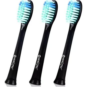 Elektrický zubní kartáček Náhradní hlavice pro sonický kartáček Toothie X2in1, 3 ks, bílá