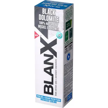 zubní pasta BLANX DOLOMITE 75 Ml bělící zubní pasta s aktivním uhlím a dolomitem