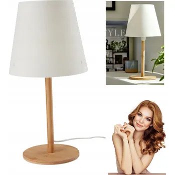 Lampička JYSK JULIUS bílá 40 W