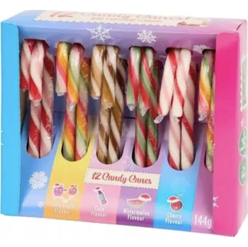 Bonbon Becky's Vánoční cukrové hůlky barevné 12 ks 144 g