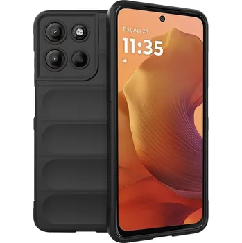 Pouzdro na mobilní telefon Ochranný kryt Techsuit Magic Shield pro Motorola Moto G15 G15 Power černý