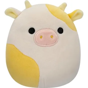 plyšák Squishmallows Žluto bílá kráva Bodie