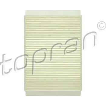 Kabinový filtr Filtr, vzduch v interiéru TOPRAN 409 153