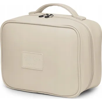 Dámské spodní prádlo PUCCINI Dámská cestovní kosmetická taška rozkládací se závěsným háčkem béžová QML016-6A