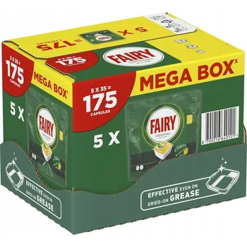 Přípravek do myčky Kapsle do myčky FAIRY All in One 175 ks