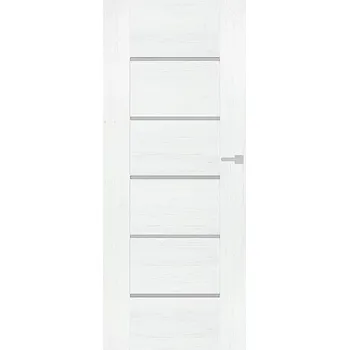 Interiérové dveře Naturel Interiérové dveře Aura levé 60 cm borovice bílá AURABB60L