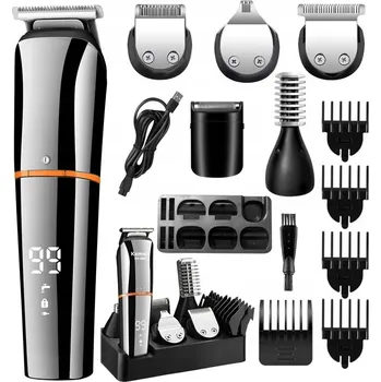 Strojek na vlasy Zastřihovač vlasů a vousů Bedee 6 v 1 Sada