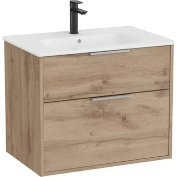 Šatní skříň Roca Koupelnová skříňka s umyvadlem Optica 59x58x45,5 cm dub OPT602ZO