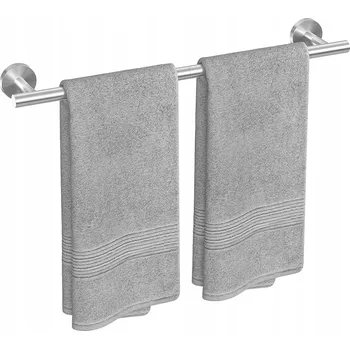 Věšák Reling nástěnný věšák na ručníky 60 cm inox nerezová ocel