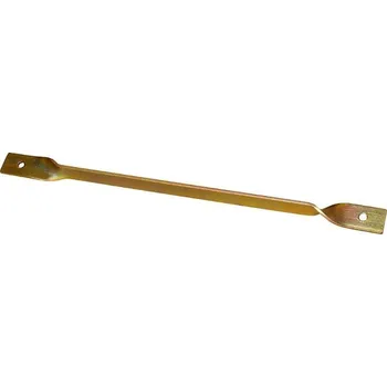 Tesařské kování Plotový držák mm: 5,3, Délka: 630 / 400, Průměr děr: 14mm