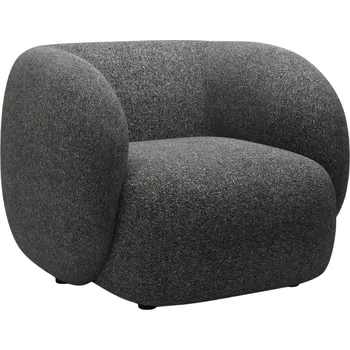 Křeslo Micadoni Tmavě šedé křeslo Kate