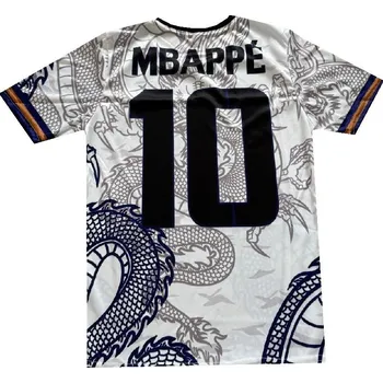 Fotbalový dres Real MBAPPE 10 drak Velikost: 128 cm (4-6 let)