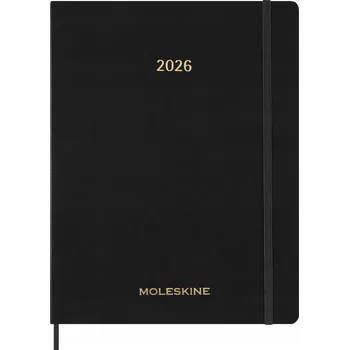 Kalendář Knižní kalendář 2026 A4 Moleskine černý