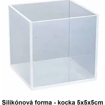 Forma na odlévání Silikonové formy - kostky 5x5x5cm