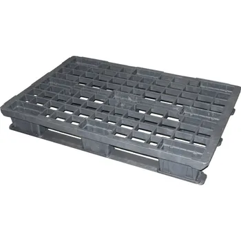 paleta Plastová paleta 1200 x 800 mm, stohovatelná s lyžinami