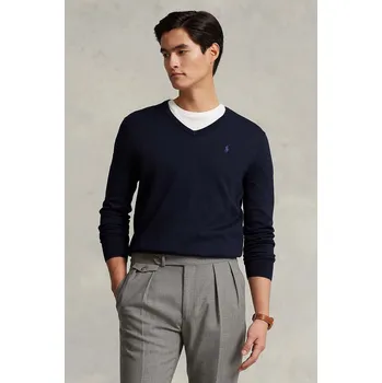 Pánský svetr Svetr Polo Ralph Lauren "710670789004", XXL, námořnická modř, 59X