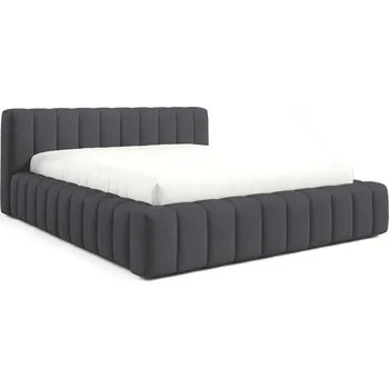 Postel Čalouněná postel GINO 140x200 cm s nízkým čelem Černá