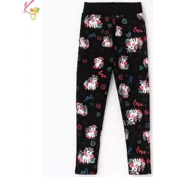 Dívčí zateplené legíny Kugo YL1131 černé