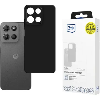 Pouzdro na mobilní telefon 3mk Matt Case pro Motorola Moto G15 G15 Power černý