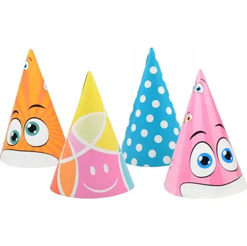 Party dekorace Čepičky Monster 4 ks
