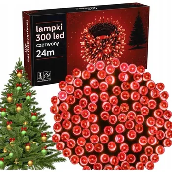 Vánoce Vánoční osvětlení na stromeček SK-Led venkovní 24 m, 201 - 300 světýlek