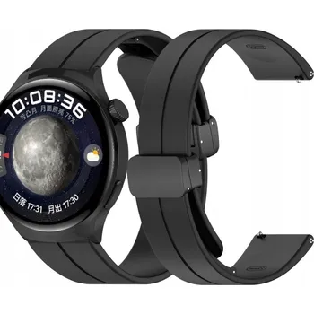 Řemínek na hodinky Řemínek e-smart24 pro Samsung 22mm černý