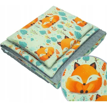 Dětská deka Sada Dětská deka 75x100 cm + polštář Minky PRO MIMINKA Kerstin