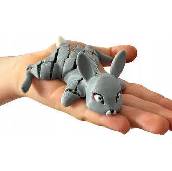 Figurka Králíček , 3D segmentovaný králík – roztomilá, pohyblivá figurka, hračka , dárek