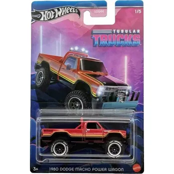 autíčko Hot Wheels - Autíčko 1980 Dodge Macho Power Wagon - GDG44 HRR95