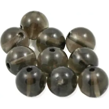 Drahý kámen Korálek záhněda 6mm – 10 ks