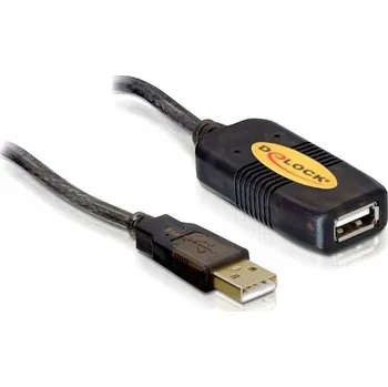 Datový kabel USB prodlužovací kabel Delock 82446 černý 10 m