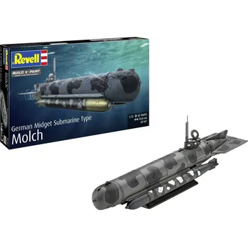 Revell Plastikový model ponorky German Midget Submarine Type Molch