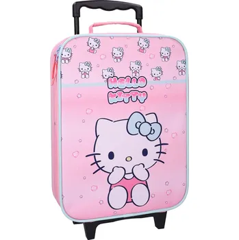 Školní kufřík Dětský kufr Hello Kitty Made To Roll