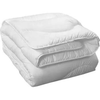 přikrývka PŘIKRÝVKA BÍLÁ TEPLÁ ANTIALERGICKÁ 180x200 ZIMNÍ