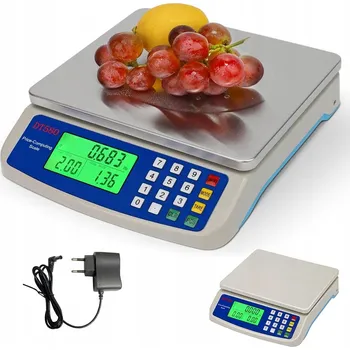 Kuchyňská váha Kuchyňská váha Bedee WAGA ELEKTRONICZNA stříbrná/šedá 30 kg