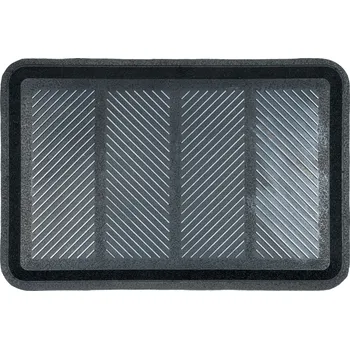 Rohožka GUMOVÁ ODKAPÁVACÍ PODLOŽKA NA BOTY UNIVERZÁLNÍ ROHOŽKA 40x60 cm s VYSOKÝM OKRAJEM