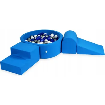 Dětské hřiště Pěnové dětské hřiště s kulatým bazénkem, modré
