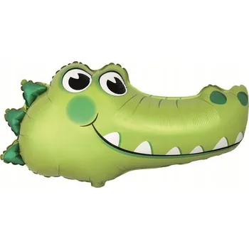 Fóliový balónek 24" FX - Krokodýl (hlava), 60 cm