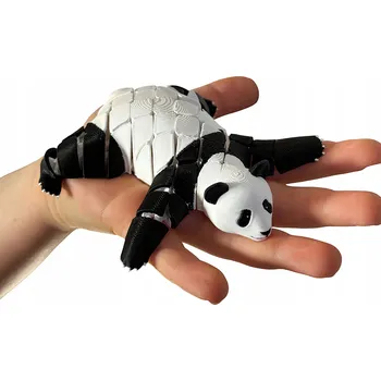 Figurka 3D Segmentovaná Panda – pohyblivá figurka plná klidu a půvabu, hračka