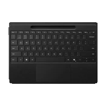 Klávesnice Microsoft Surface Pro Flex Keyboard - Klávesnice - s touchpad, akcelerometr, zásobník pro nabíjení a skladování Surface Slim Pen 2 - podsvícená - bezdrátový - Bluetooth LE - černá - pro Surface Pro 10