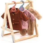 Djeco Věšák s ramínky pro panenku