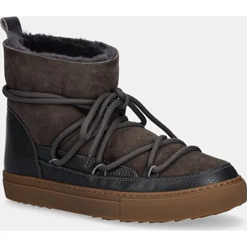 Dámská zimní obuv Kožené sněhule Inuikii Classic šedá barva, 2001.003.0022.031 90X, EUR 44