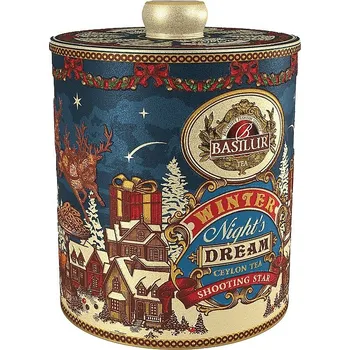 Čaj Winter Night´s Dream Shooting Star (BASILUR - plech 100g)